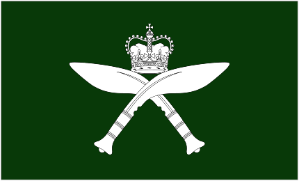 The Royal Gurkha Rifles Camp Flag of United Kingdom