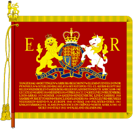 The Sovereigns Standard of The Blues and Royals