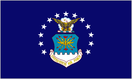 US Air Force Flag of United States