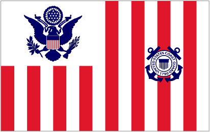 Coastguard Ensign of United States