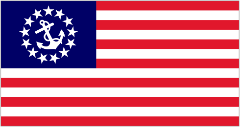 Yacht Ensign Of United States