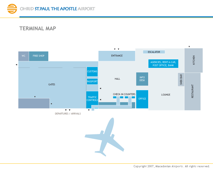 Ohrid St.Paul The Apostle Airport