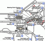 Parking scheme of Madrid Barajas International Airport