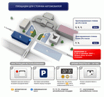 Parking scheme of Vilnius International Airport