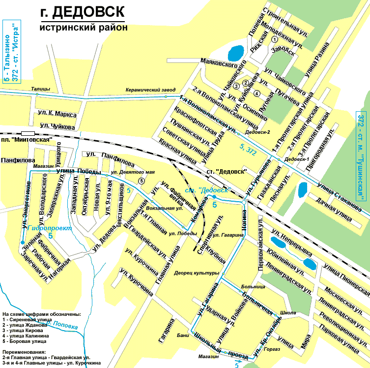 Map of Dedovsk