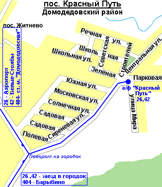 Map of Krasny Put