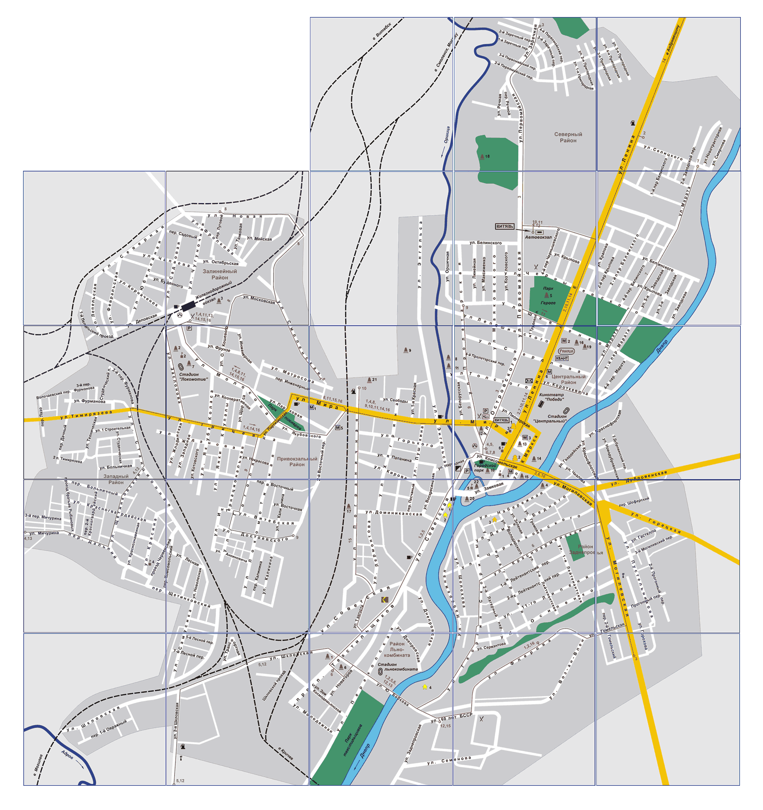 Map of Orsha