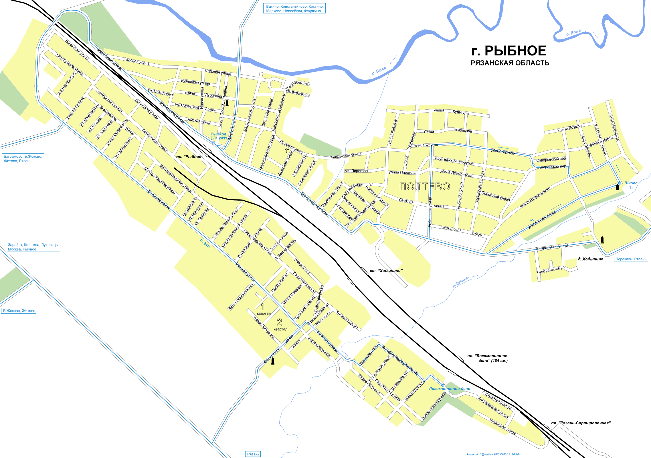 Map of Rybnoe