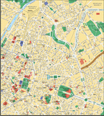 Map of Brussels