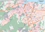 Map of Cheboksary