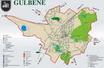 Map of Gulbene