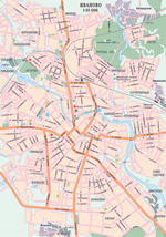 Map of Ivanovo