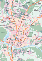 Map of Kaluga