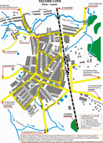 Map of Kesova Gora