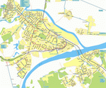 Map of Kolomna