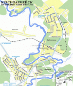 Map of Krasnoarmeisk