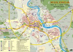 Map of Kuldiga