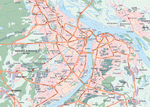 Map of Nizhniy Novgorod