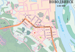 Map of Novodvinsk