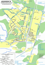 Map of Obninsk