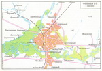 Map of suburb part of Orenburg