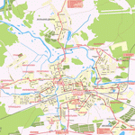 Map of Pavlovsky Posad