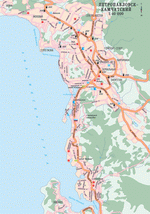 Map of Petropavlovsk-Kamchats