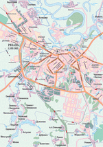 Map of Ryazan