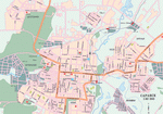 Map of Saransk