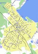 Map of Solnechnogorsk