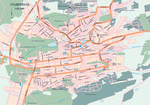 Map of Stavropol