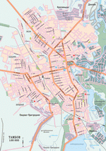 Map of Tambov