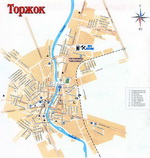 Map of Torzhok