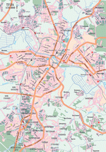 Map of Tula