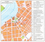 Map of central part of Uglich