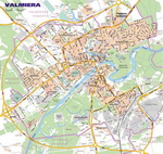 Map of Valmiera