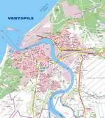 Map of Ventspils