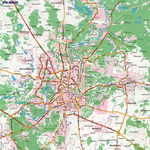 Map of Vilnius