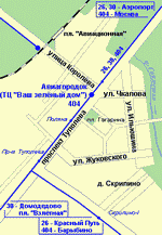 Map of Vostryakovo