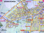 Map of Vsevolozhsk