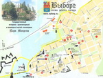 Map of Vyborg