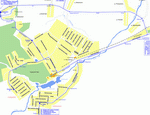 Map of Vysokovsk