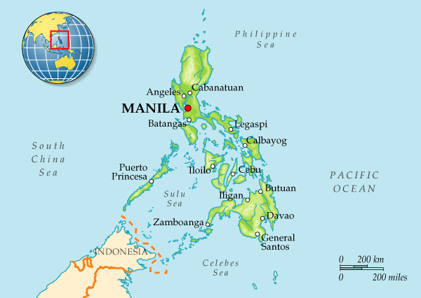 Map of Philippines