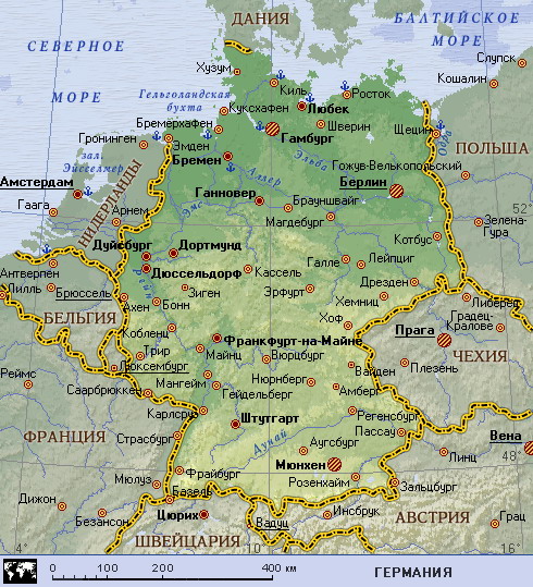 Map of Germany