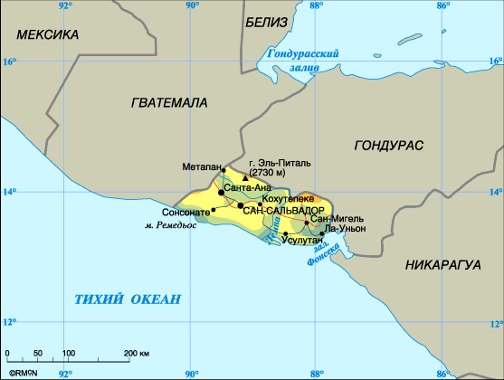 Map of Salvador