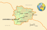 Map of Andorra