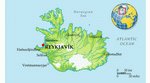 Map of Iceland