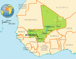 Map of Mali