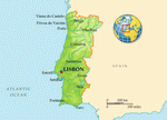 Map of Portugal