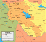 Map of Armenia